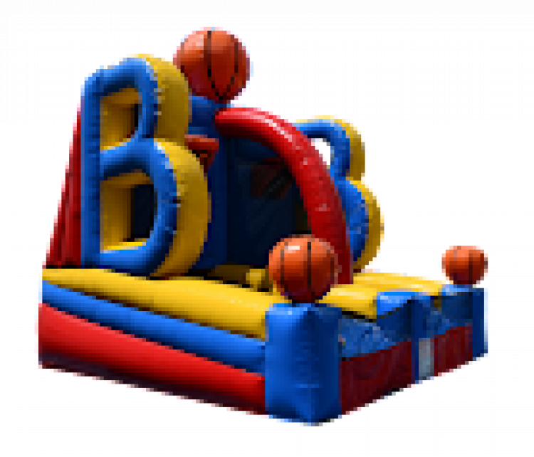10' Hoops Shoot Bounce House Rentals in Fayette and Coweta Counties