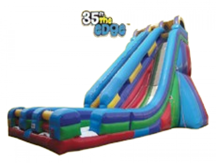 35' Edge Dry Slide Bounce House Rentals in Fayette and Coweta